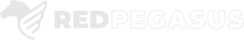 Red Pegausus Logo - Full - Light