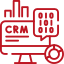 CRM Expertise Red Icon