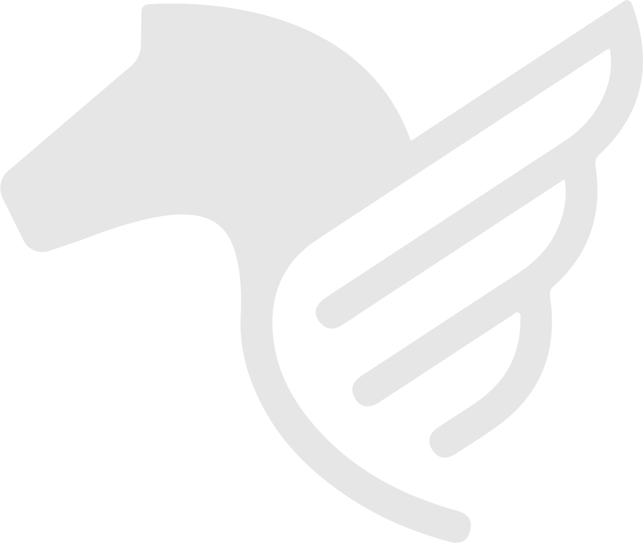 Red Pegausus Logo - Icon - Light